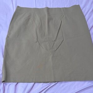 J. Jill Women's Tan Pencil Skirt